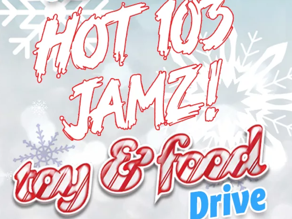 Hot 103 Jamz Toy and Food Drive