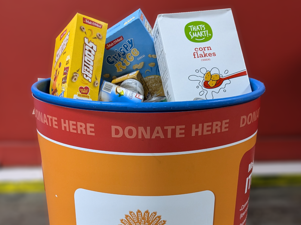 Donate Nonperishable Food