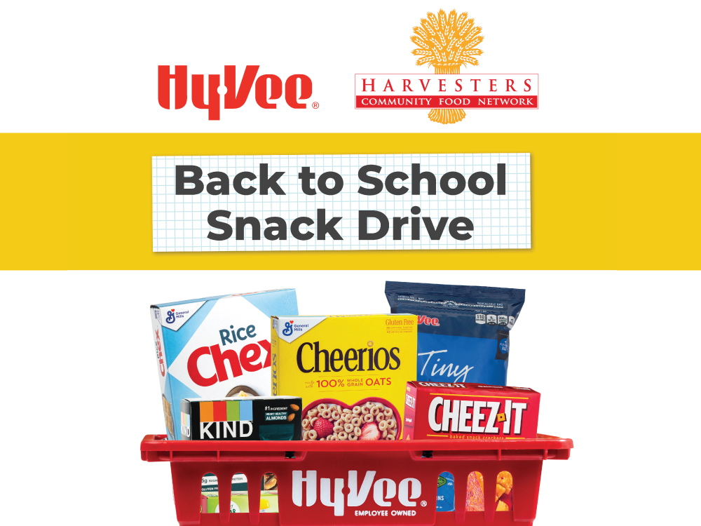 HyVee Back to School Snack Drive