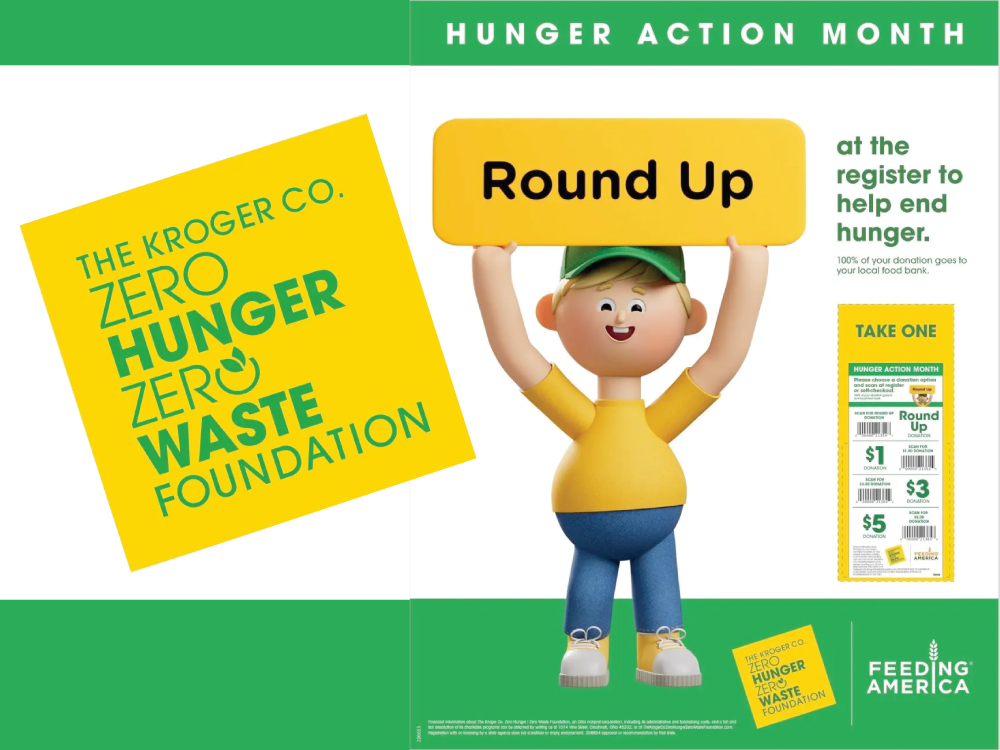 Kroger Zero Hunger | Zero Waste Foundation – Hunger Action Month Register Campaign